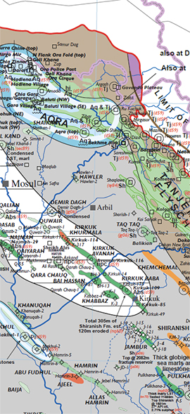 Palaeographic Maps of Iraq